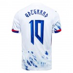 Günstige Fußballtrikots Norwegen Odegaard 10 Auswärtstrikot 2024 Kurzarm